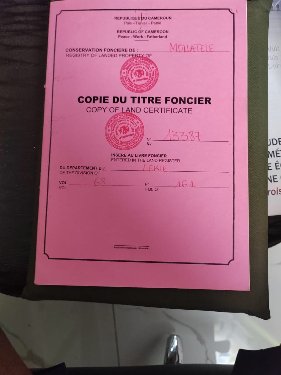 TERRAIN TITRÉ EN VENTE À NYOM — photo 7