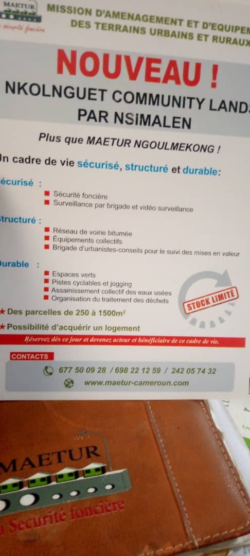 ALERTE INVESTISSEMENT : NKOLNGUET (NSIMALEN) — photo 7